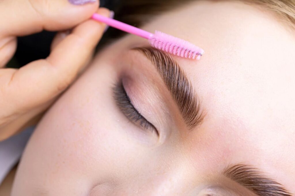 Brow Lamination Aftercare Keeping Brows Sleek