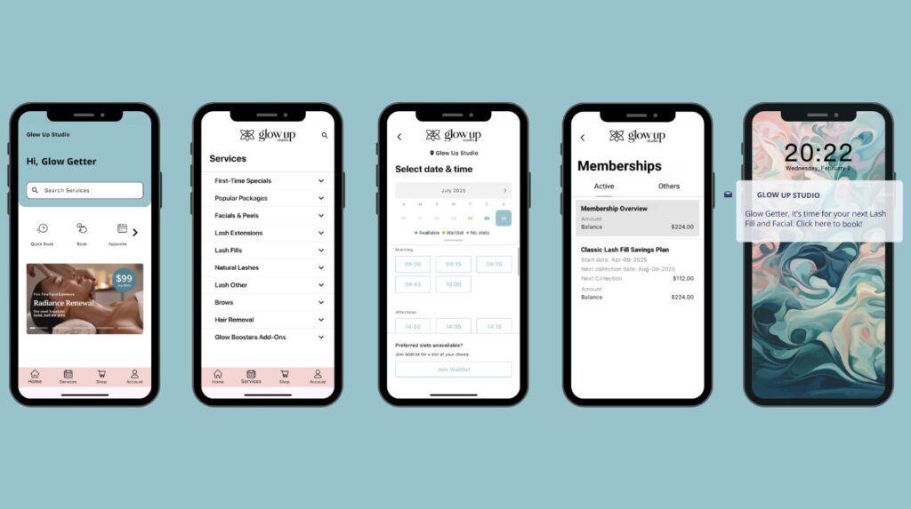 Introducing our Glow Up Studio App! Your Glow, Made Easier